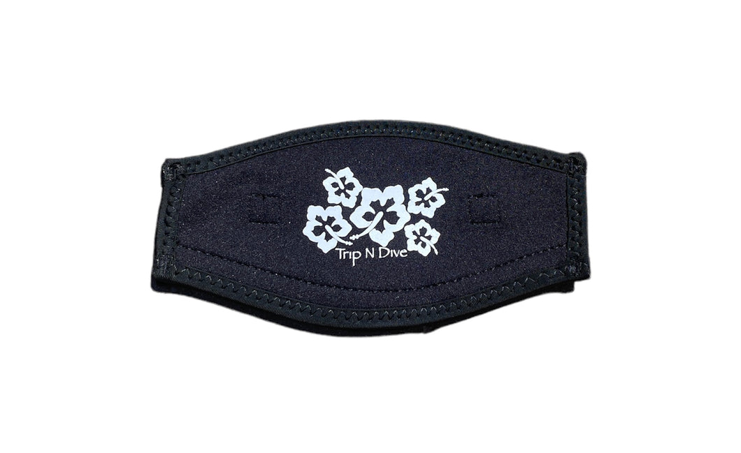 Neoprene Mask Strap- Hibiscus