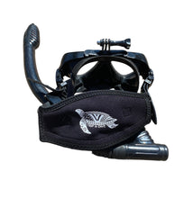 Load image into Gallery viewer, Neoprene Mask Strap Tribal Turtle
