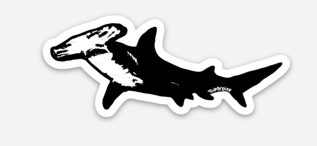 Hammerhead TripNdive Sticker (3 inch)