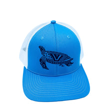 Load image into Gallery viewer, Tribal Turtle Hat (White/Black, Turquoise/White, Tan/Brown, Charcoal/Turquoise)
