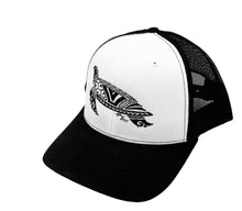 Load image into Gallery viewer, Tribal Turtle Hat (White/Black, Turquoise/White, Tan/Brown, Charcoal/Turquoise)
