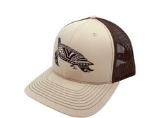 Load image into Gallery viewer, Tribal Turtle Hat (White/Black, Turquoise/White, Tan/Brown, Charcoal/Turquoise)
