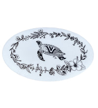 Load image into Gallery viewer, Tribal Turtle TripNdive Sticker with Floral Design (3 Inch)
