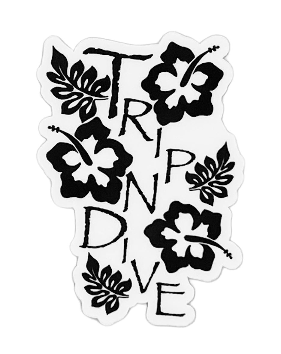 Hibiscus TripNdive Stickers (3 Inch)